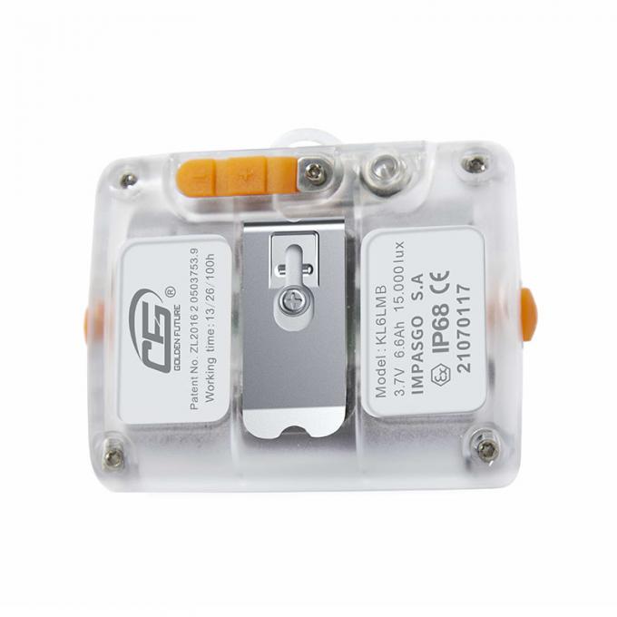 مصباح تعدين لاسلكي KL6LMB، مصباح قبعة LED بقوة 20000 لوكس، مقاوم للماء IP67، مدة تشغيل 8-12 ساعة للتعدين تحت الأرض 7