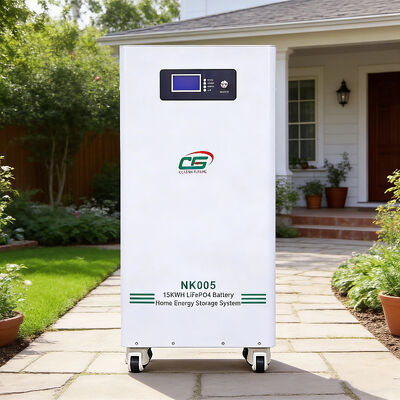 NK005 48V 51.2V 15kWh 300Ah Lifepo4 بطارية حزمة بطاريات الليثيوم الطاقة الشمسية الطاقة المنزلية تخزين الطاقة نظام بطارية مع BMS