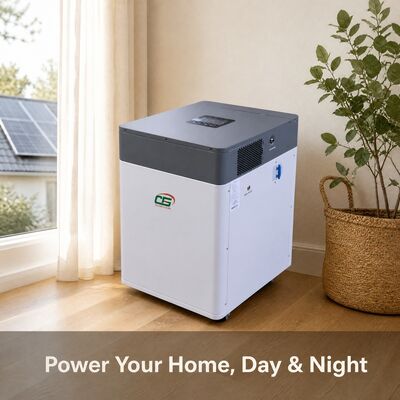 نظام طاقة احتياطي شمسي سكني NK005A 6KW عاكس الكل في واحد 15KWh 300Ah LiFePO4 بطارية مع اتصال CAN ونظام إدارة البطارية (BMS)